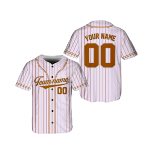 Premium Pinstripe Baseball Jersey